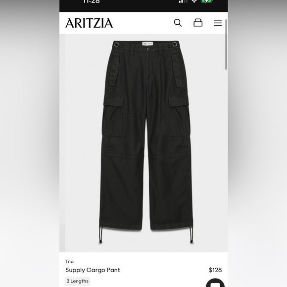 ARITZIA TNA Cargo Supply Pant - Picture 1 of 5